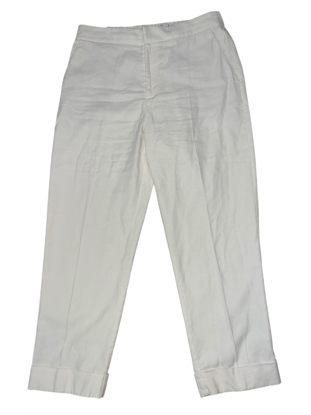 Brochu Walker White Cotton Pant Women’s Medium